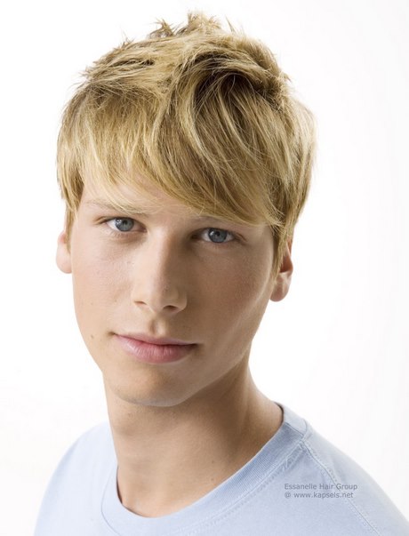 Jongen blond haar