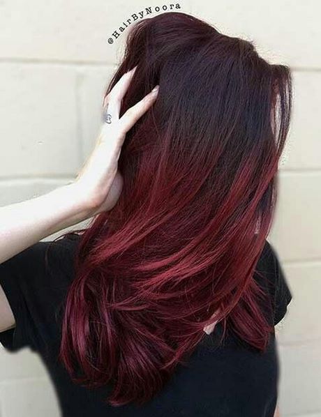 Donkerrood Bruin Haar