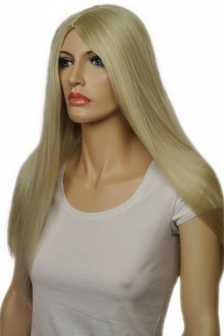 Blond lang haar