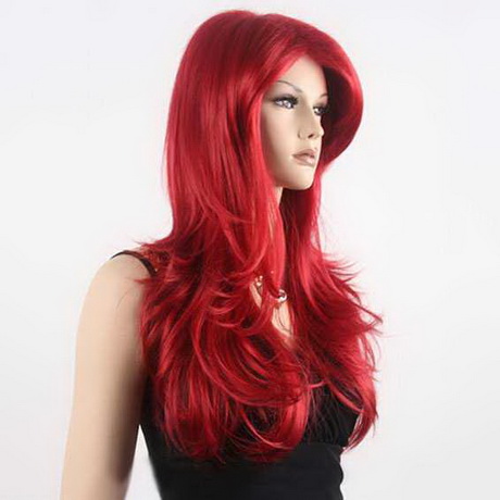 Lang rood haar