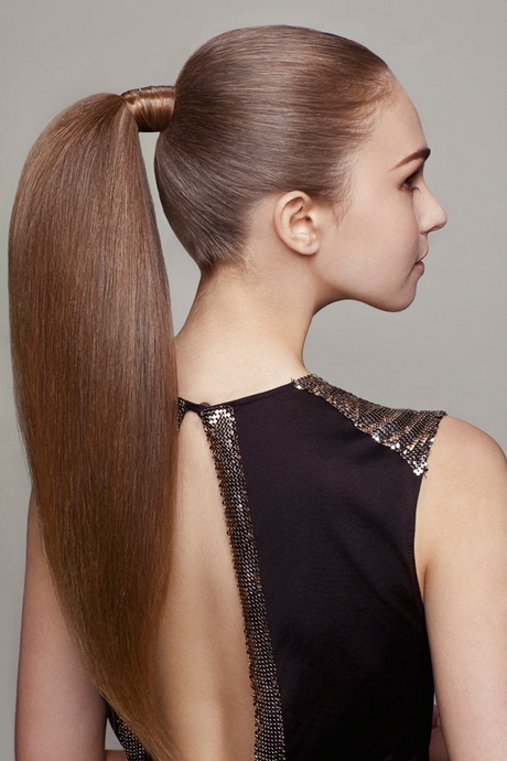 Simpele haarstijlen lang haar