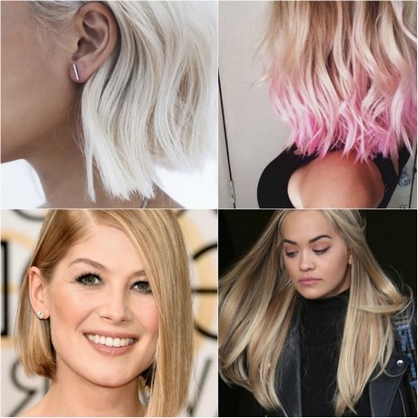Haarkleuren 2017 trends