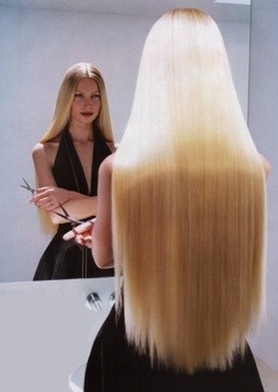 Knippen lang haar