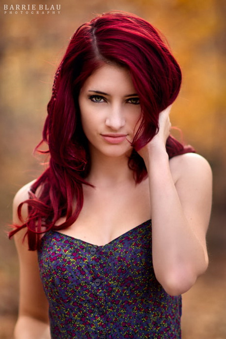 Rode haarkleuren