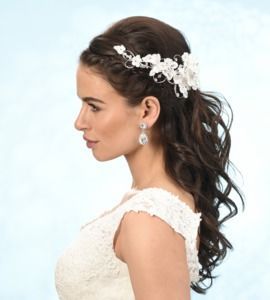 Bruidskapsel met tiara