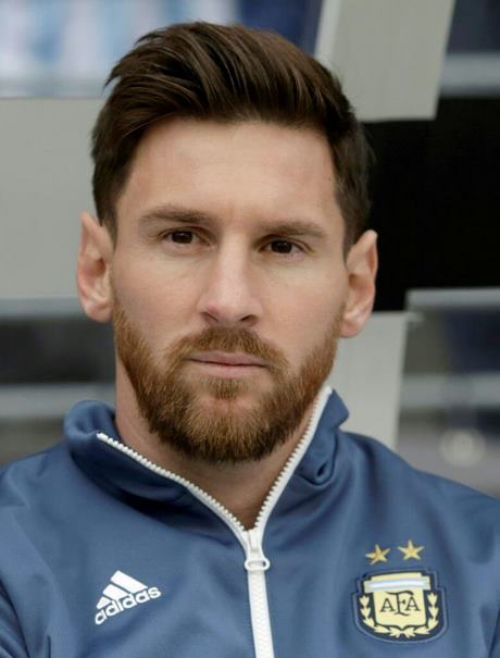Messi nieuwe kapsel