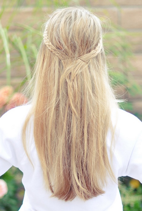 Lange haren vlechten