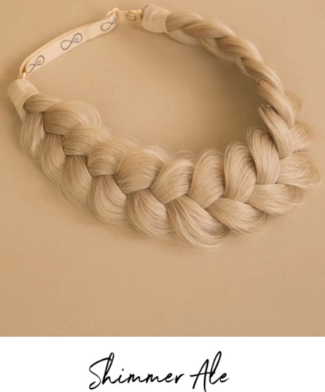 Haarvlecht haarband