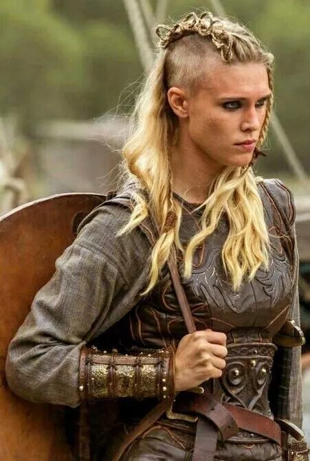 Viking vlecht vrouw