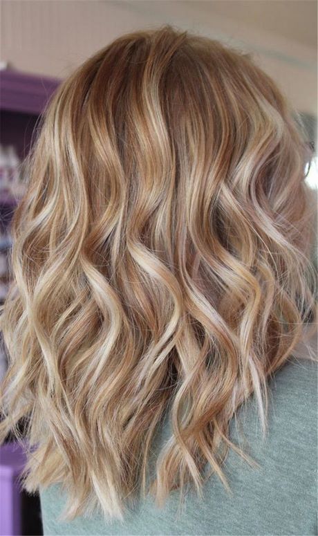 Blond met donkere highlights