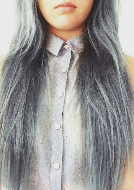 Kapsels voor lang grijs haar