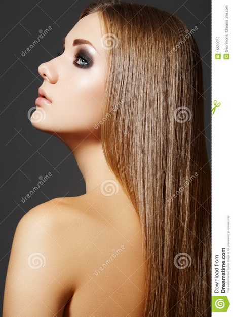 Model voor lang haar