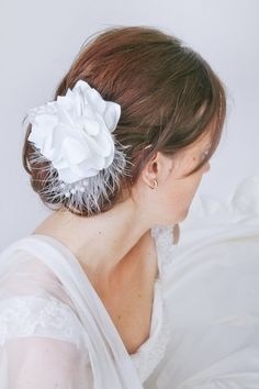 Haarbloem bruid