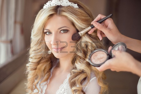 Make up en haar bruiloft